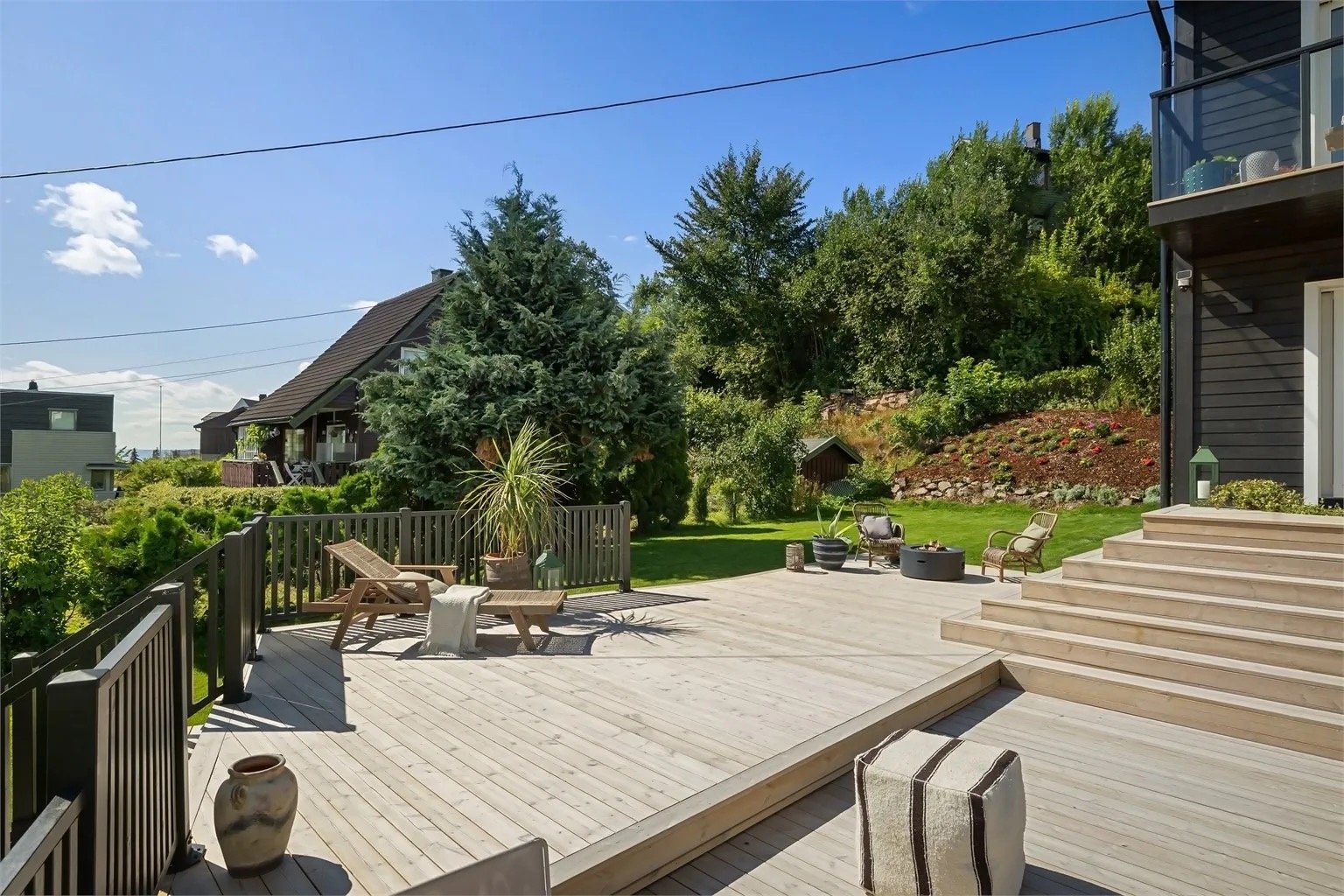 Terrasse trappetrinn