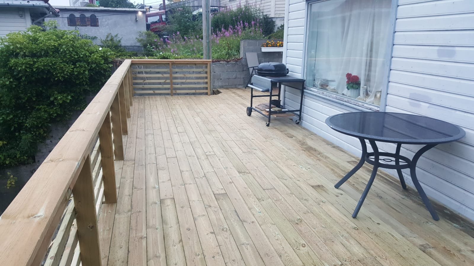 Terrasse mindre prosjekt
