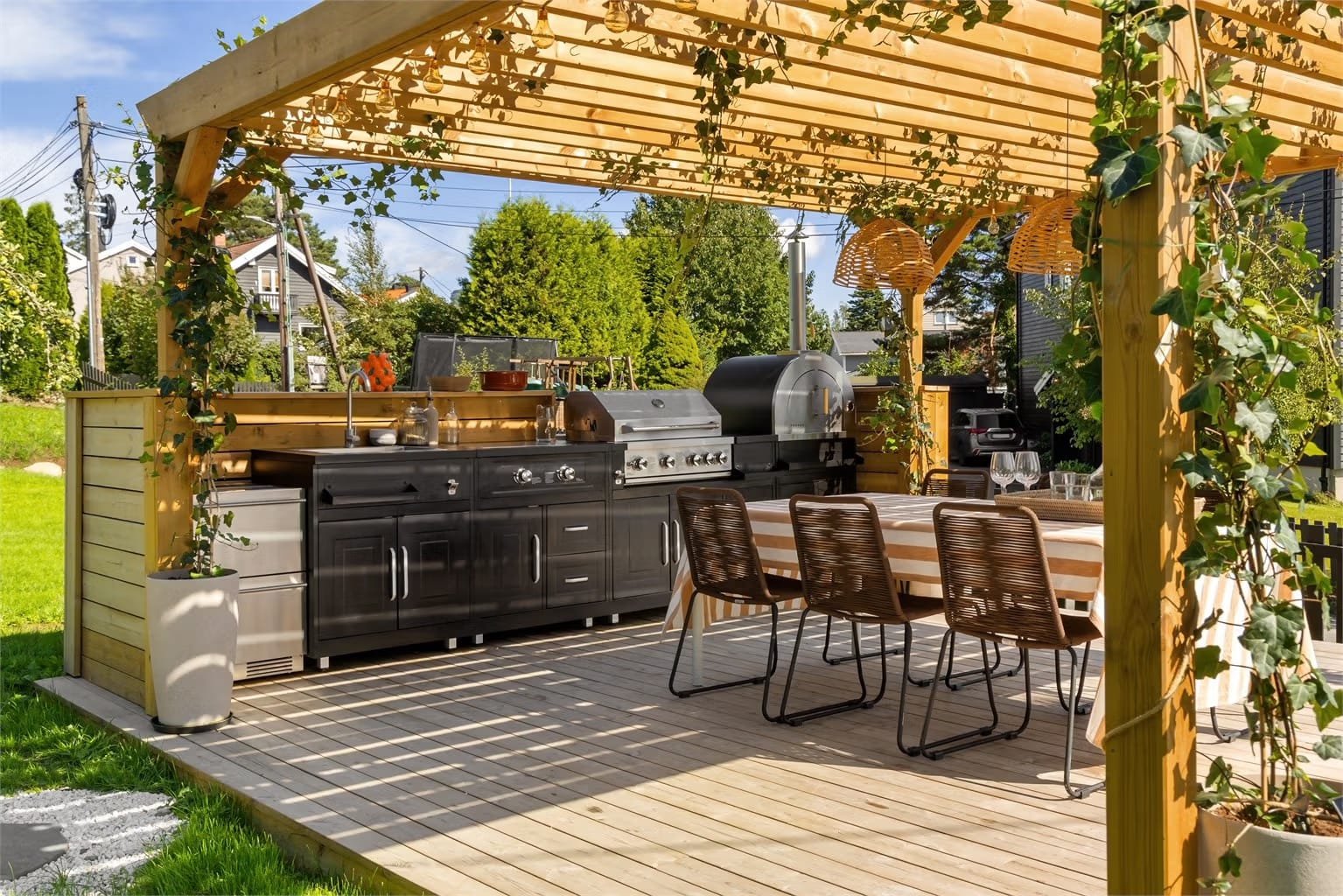 Pergola detalj